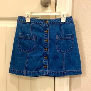 Forever 21 Jean Skirt
